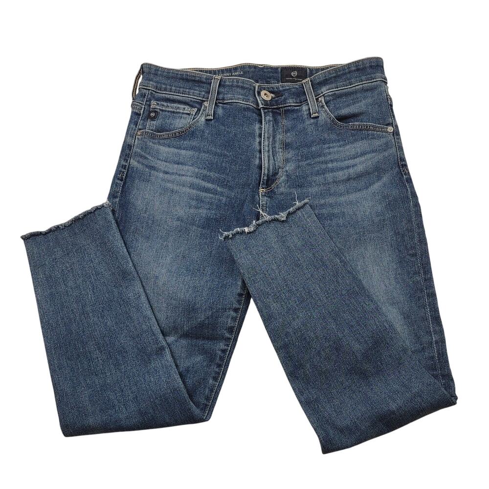Adriano Goldschmied The Farrah Skinny Ankle Jeans, Size 28R